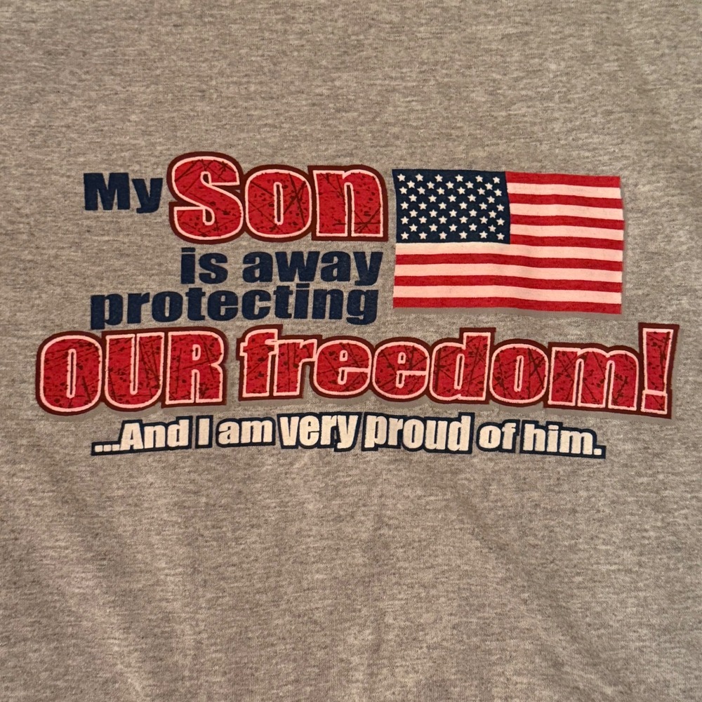 Mens Graphic T Shirt Proud Soldier Parent ,Patriotic